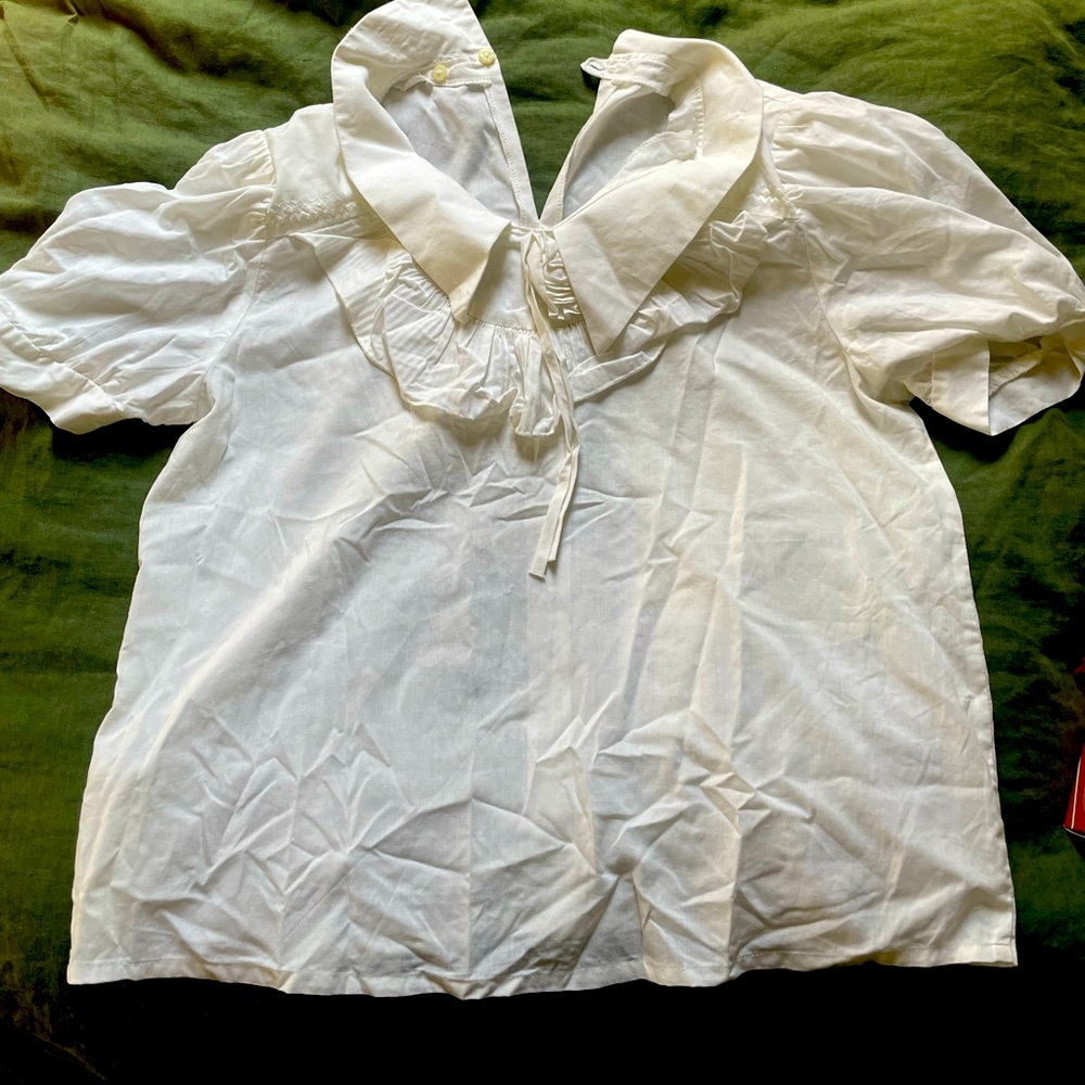 Vintage women’s blouse from Ukraine 80’s